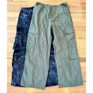Bundle of Youth Girls Wide Leg Pants Size 13 Multicolor
